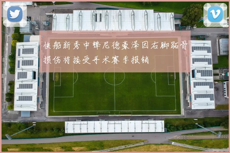 快船新秀中锋尼德豪泽因右脚跖骨损伤将接受手术赛季报销